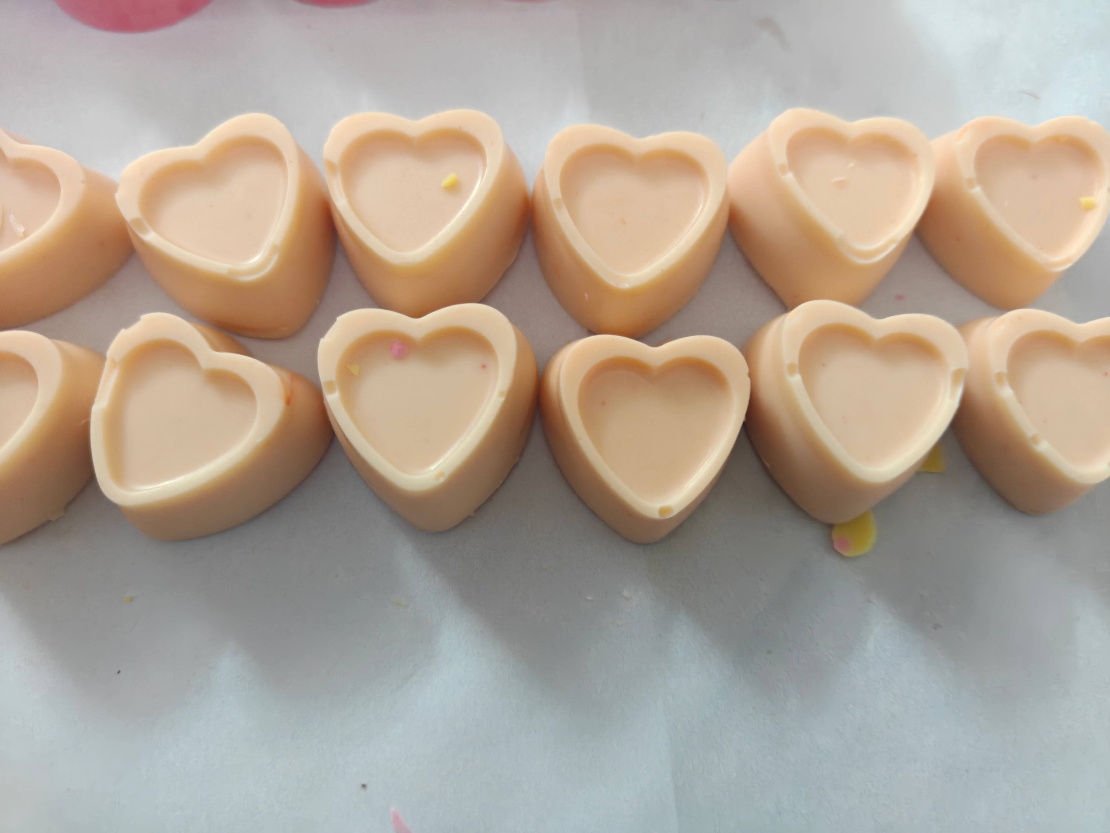 Orange flavour chocolate